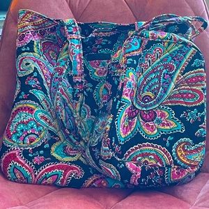Vera Bradley paisley tote and matching lunch box